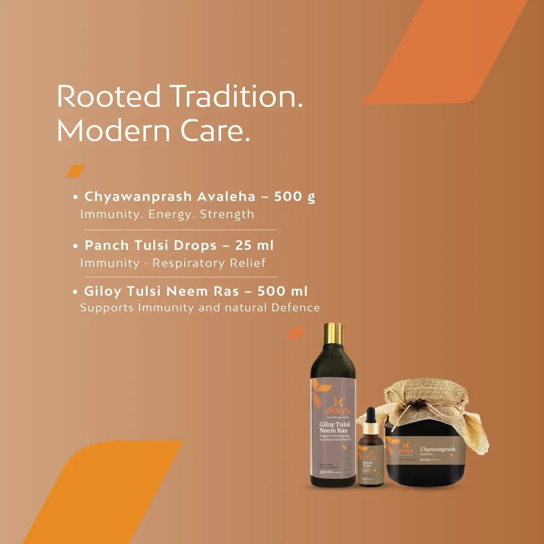 Immunity Pro Kit    (Chyawanprash Avaleha-500gm,  Panch Tulsi Drops-25ml,  Giloy Tulsi Neem Ras-500 ml)