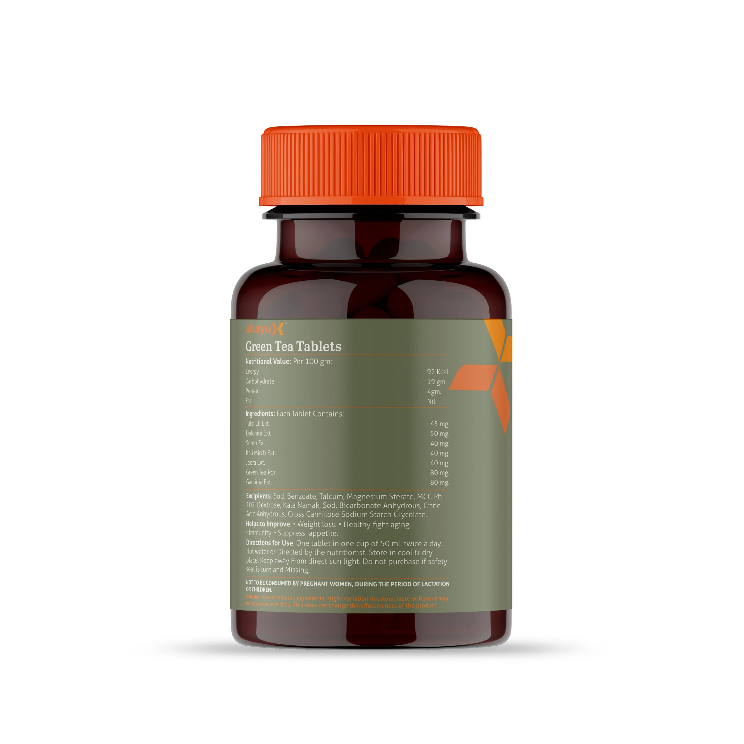 Green Tea Effervescent Tablets