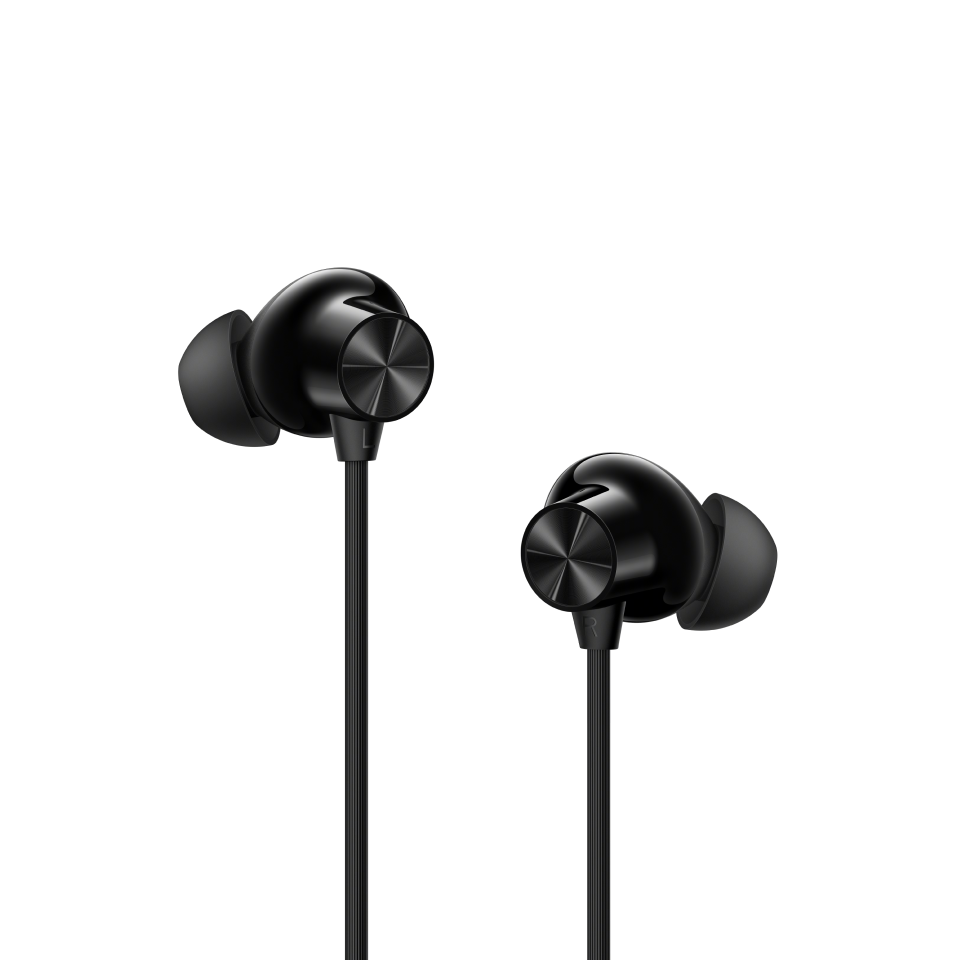 OnePlus Bullets Wireless Z2 ANC Earphones with 45dB Hybrid ANC Bluetooth  (Black)