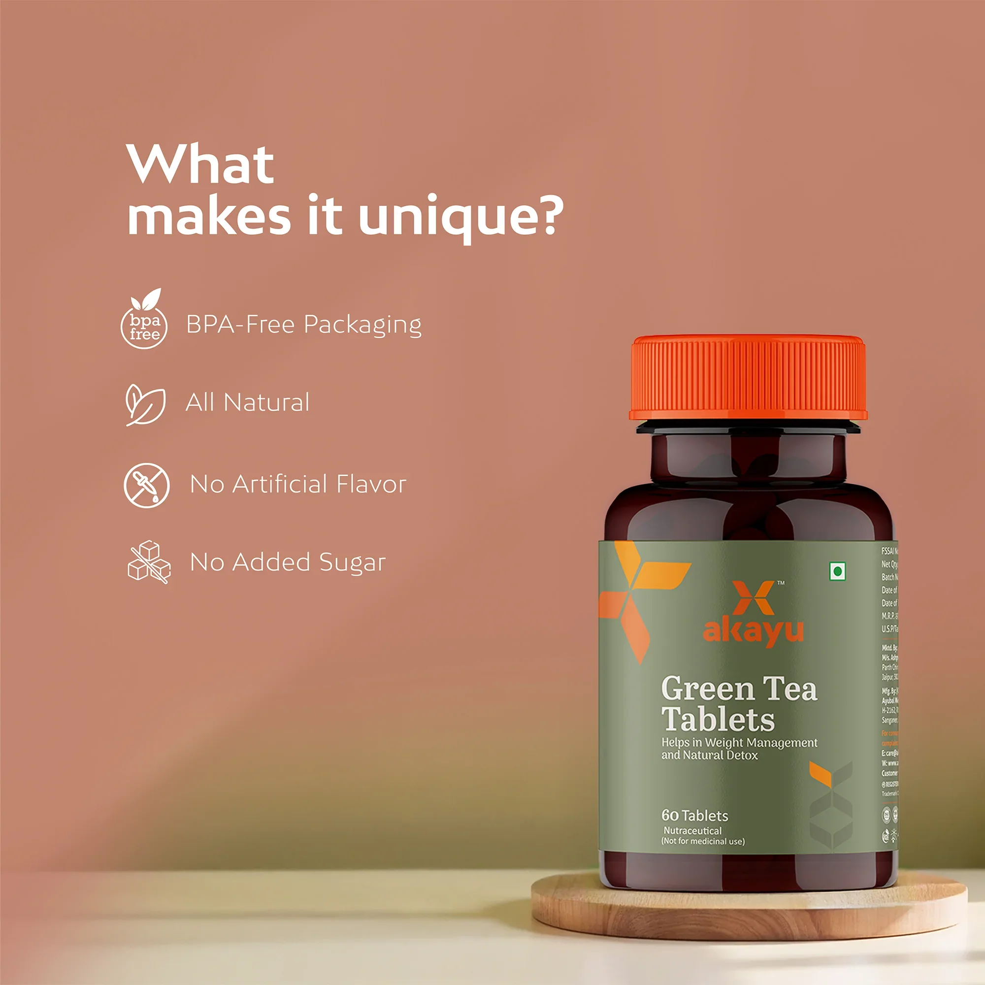 Green Tea Effervescent Tablets
